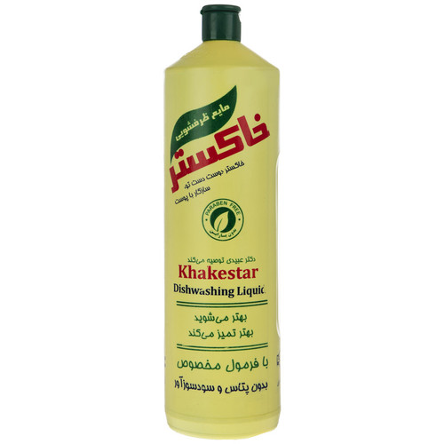 مایع ظرفشویی حاوی گلیسیرین خاکستر ۱ لیتری