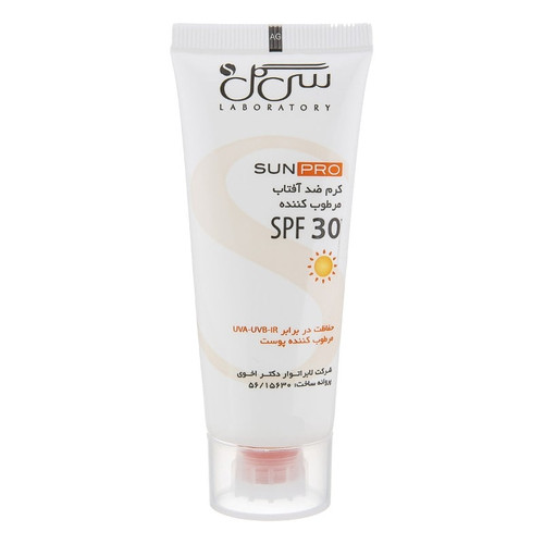 کرم ضد آفتاب بی رنگ سی گل با SPF30 مناسب انواع پوست حجم 40 میل