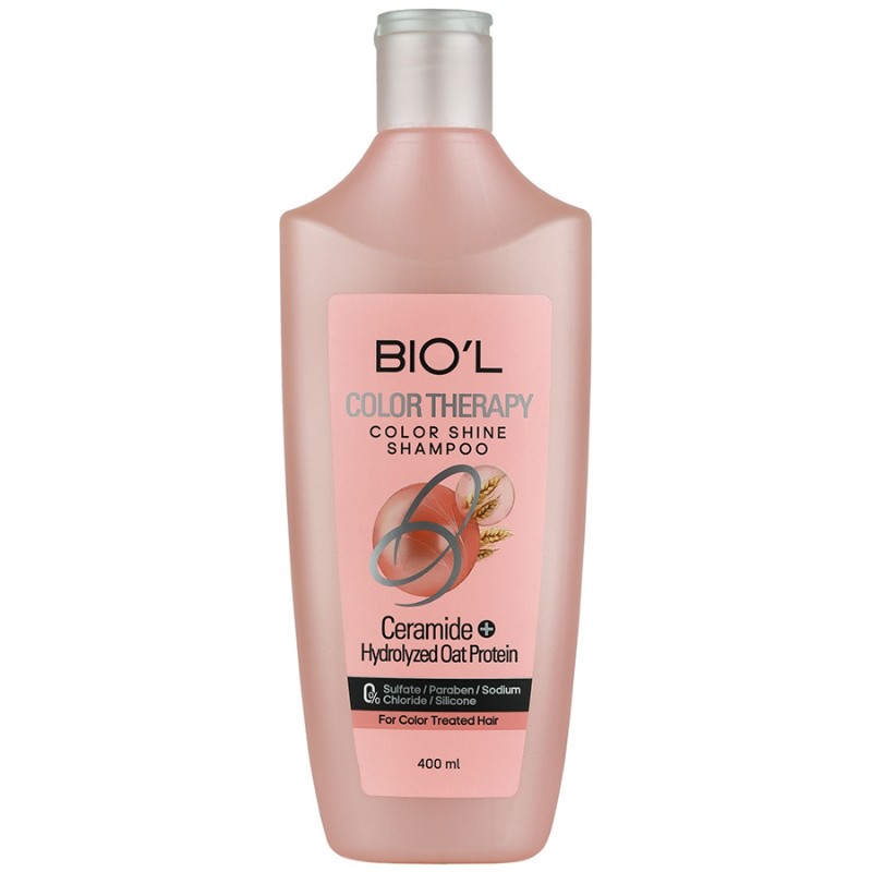 شامپو بیول مدل Color Therapy فاقد سولفات مناسب مو رنگ شده حجم 400 میلی لیتر