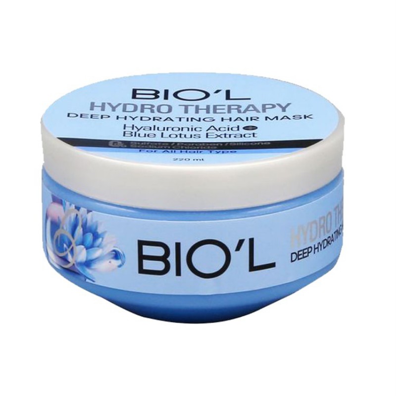 ماسک مو بدون سولفات بیول مدل هیدروتراپی حجم 220 میلی لیتر