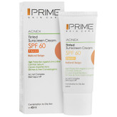 ضد آفتاب رنگی پرایم مدل Oil Free با SPF60 مناسب پوست مختلط تا چرب حجم 40 میل